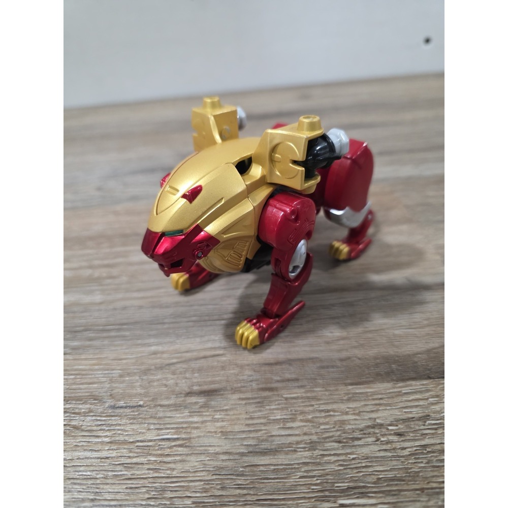 Vtg Power Rangers Wild Force DX Gao Lion Megazord Zord Gaoranger Bandai